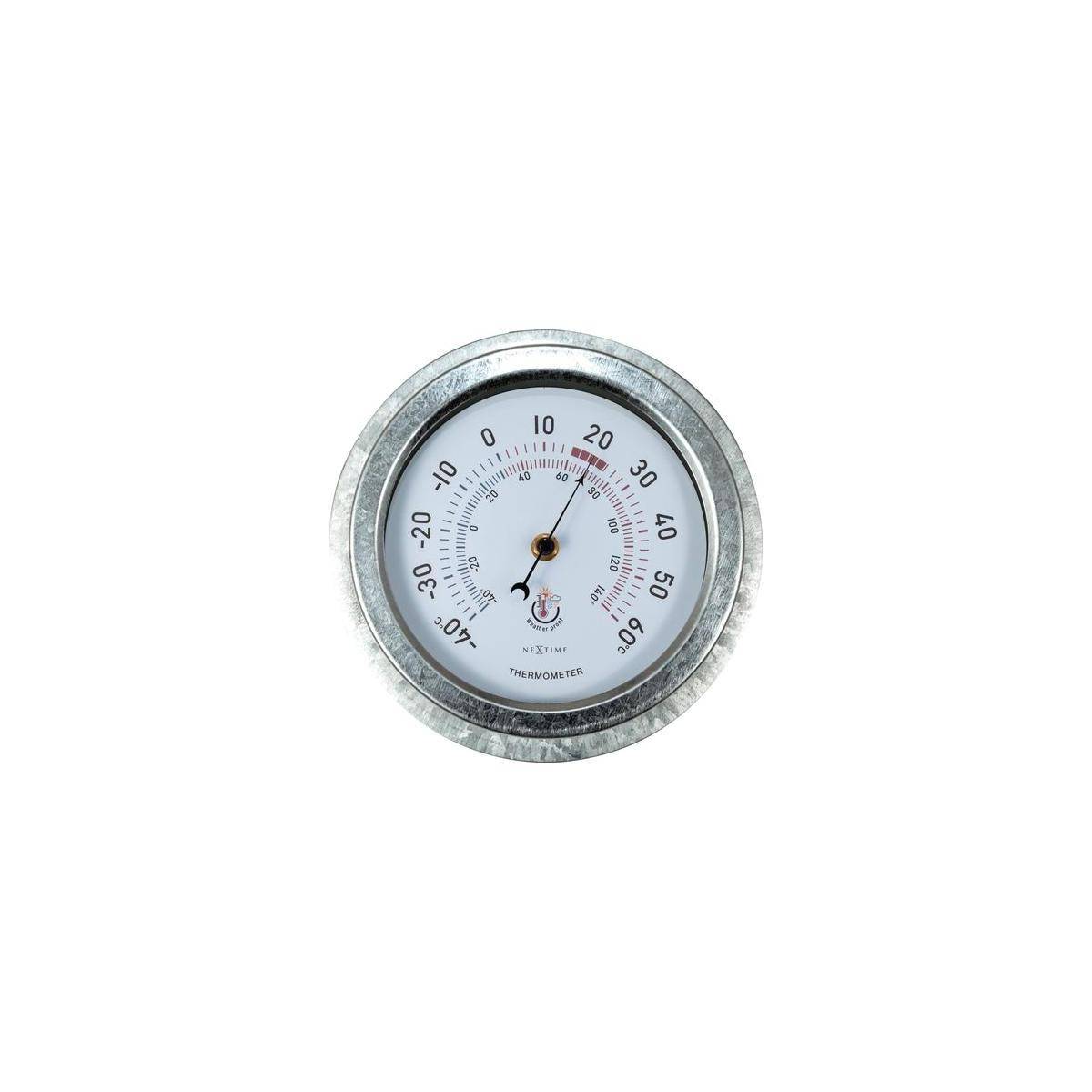 4302GA - Thermometer "Lily", Metall, verzinkt, Ø 22 cm