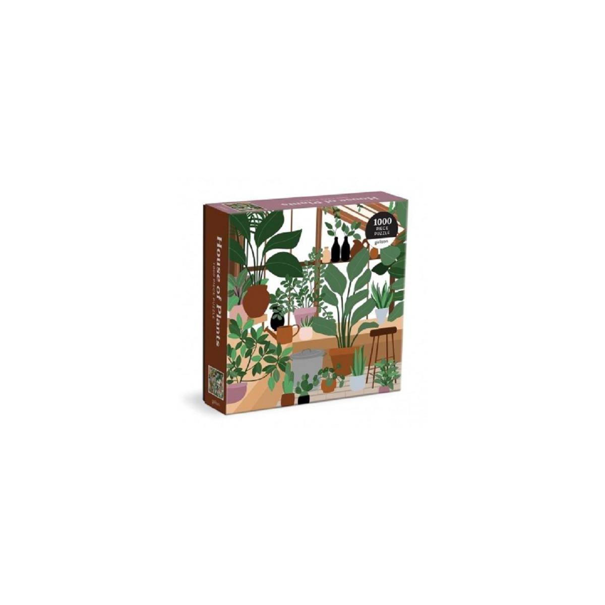 71910 - House of Plants - Puzzle im Quadrat, 1000 Teile