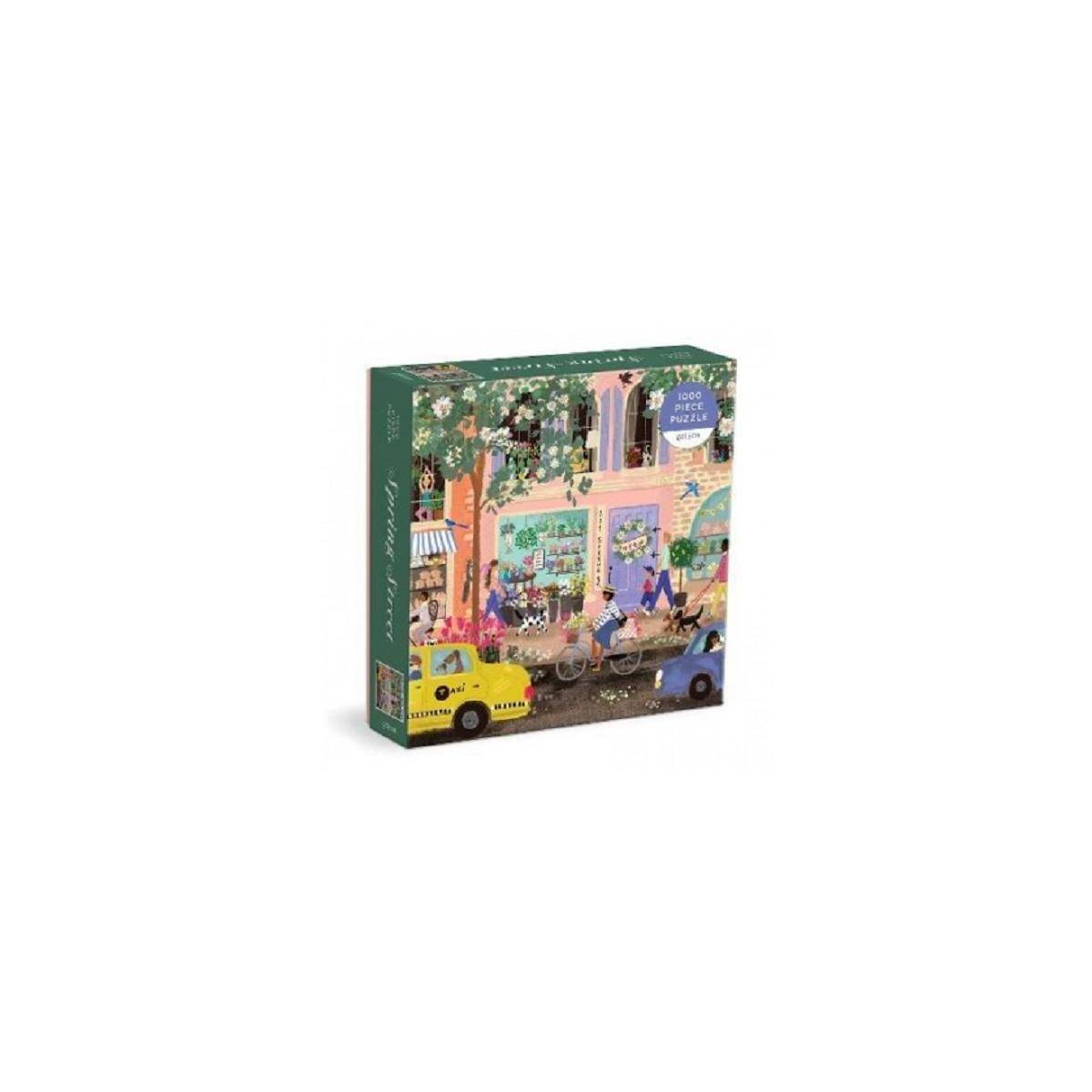 72405 - Spring Street - Puzzle im Quadrat, 1000 Teile