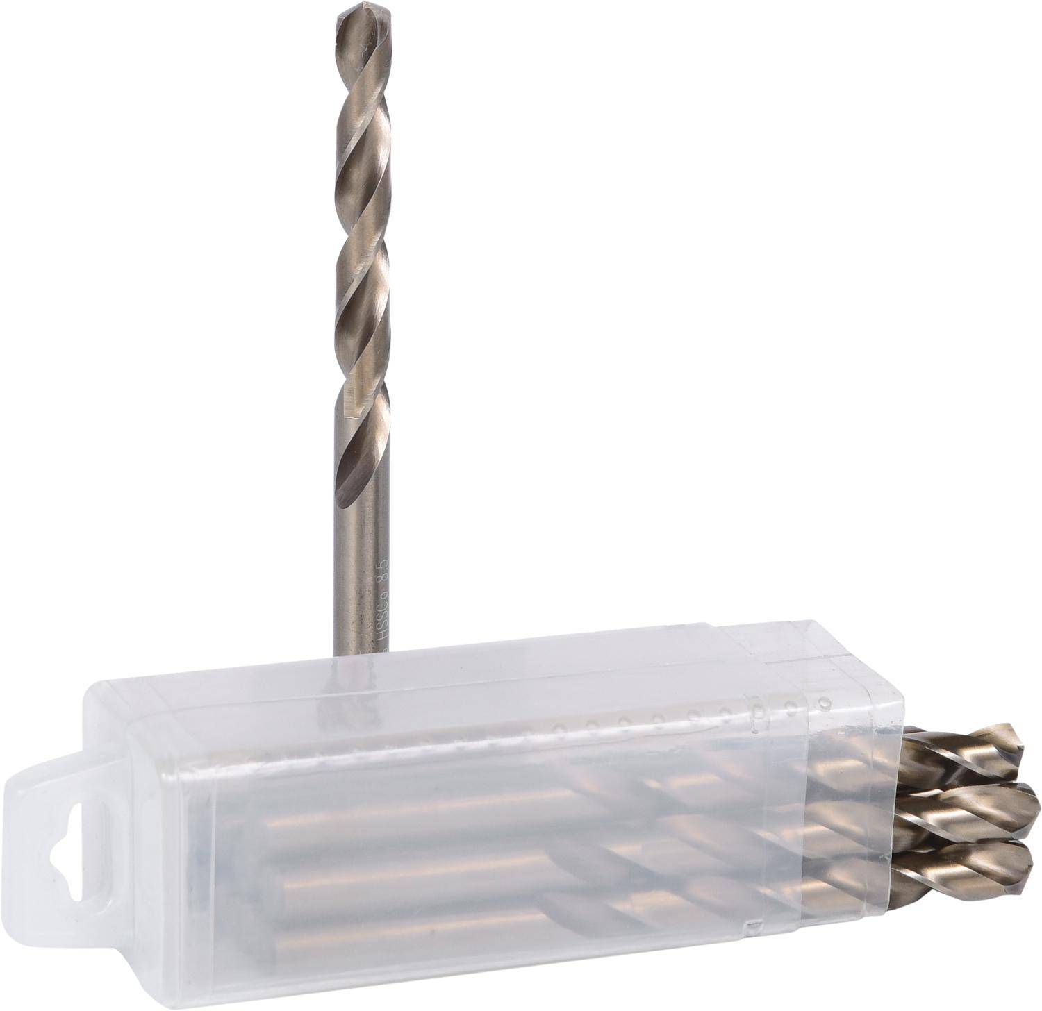 KS TOOLS HSS-G Co 5 Spiralbohrer, 8,5mm, 10er Pack