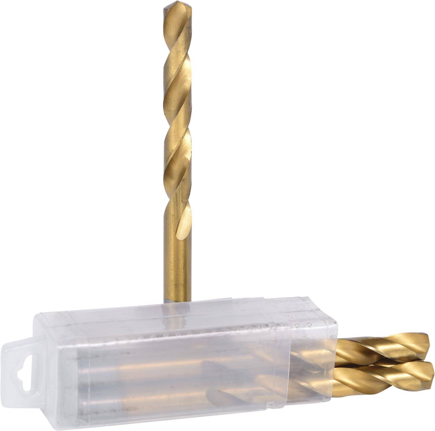 KS TOOLS HSS TiN Spiralbohrer, 12mm, 5er Pack