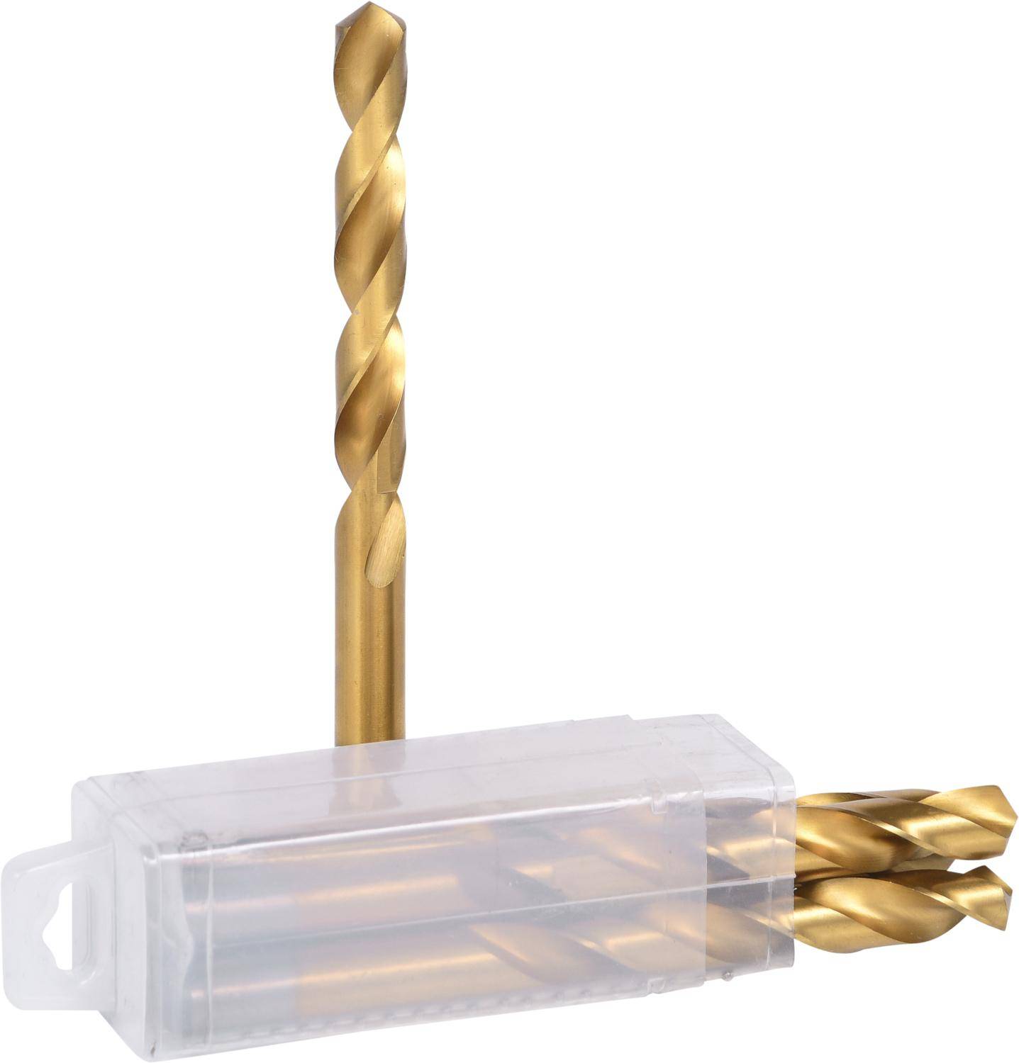 KS TOOLS HSS TiN Spiralbohrer, 12,5mm, 5er Pack