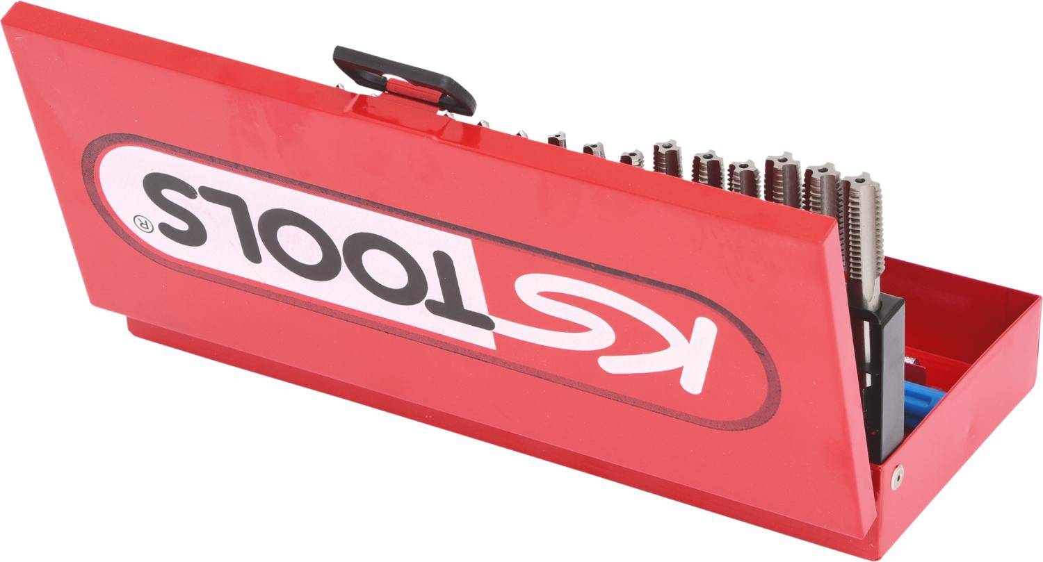 KS TOOLS HSS Gewindeschneidwerkzeug-Satz, 32-tlg