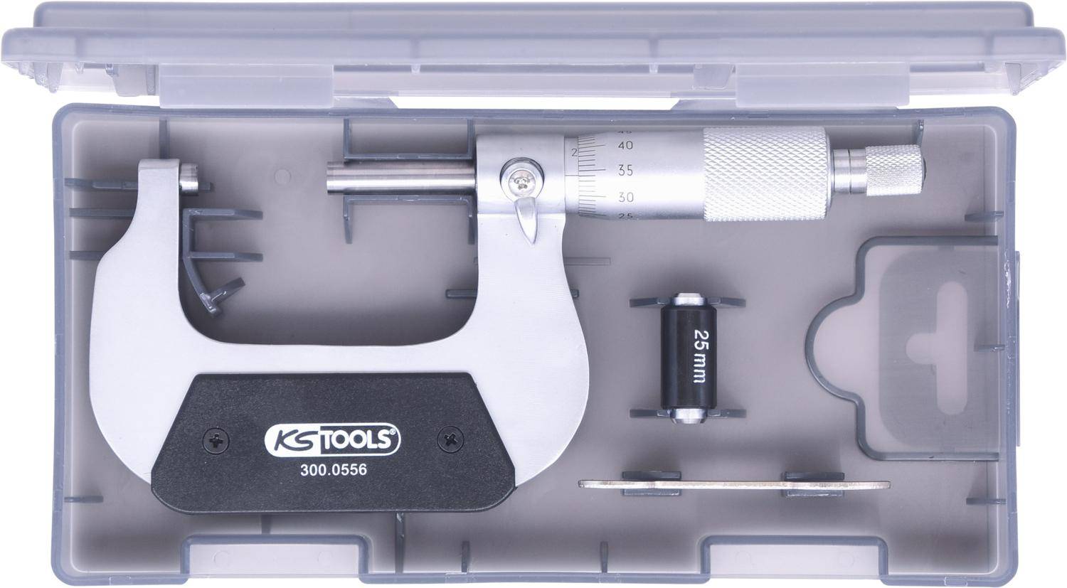 KS TOOLS Bügelmessschraube, 25-50mm