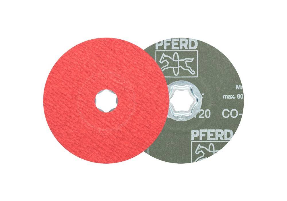 PFERD Fiberscheibe COMBICLICK CO-COOL Ø 125 mm Körnung 120 INOX /