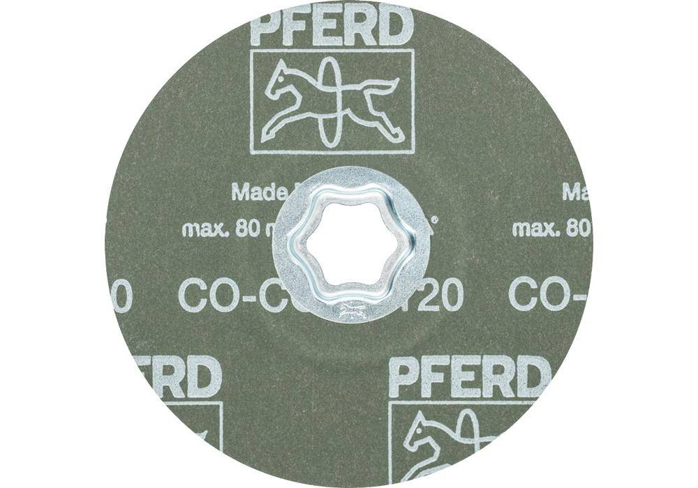 PFERD Fiberscheibe COMBICLICK CO-COOL Ø 125 mm Körnung 120 INOX /