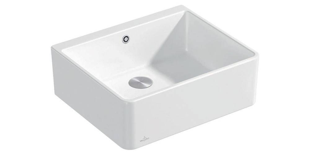 Villeroy & Boch V&B Spülstein 60 X 595x500mm Handbetätigung weiß
