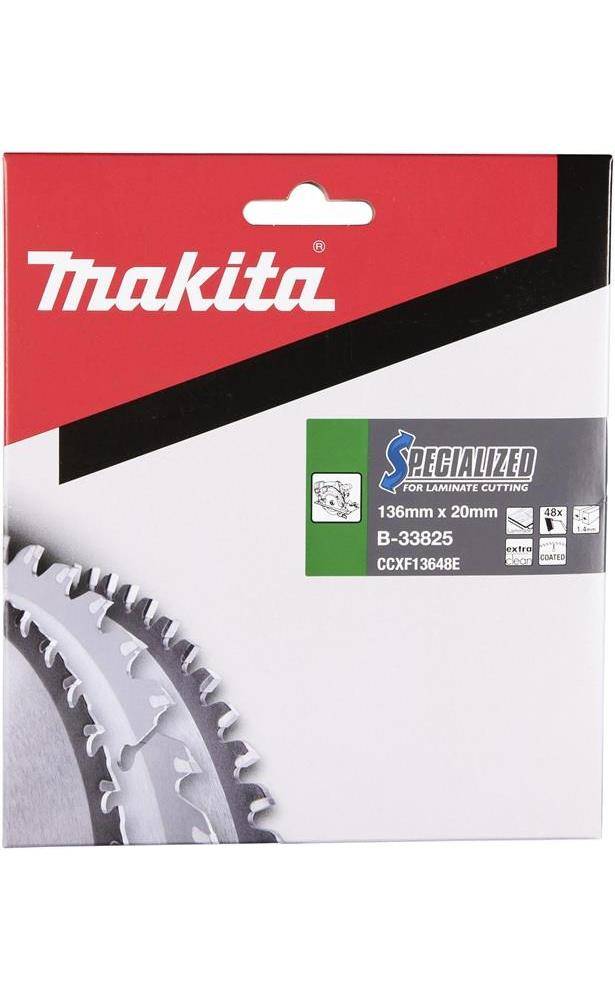 makita Kreissgeblatt B-33825 SPECIALIZED D.136mm Bohrung 20mm 48 Zhne