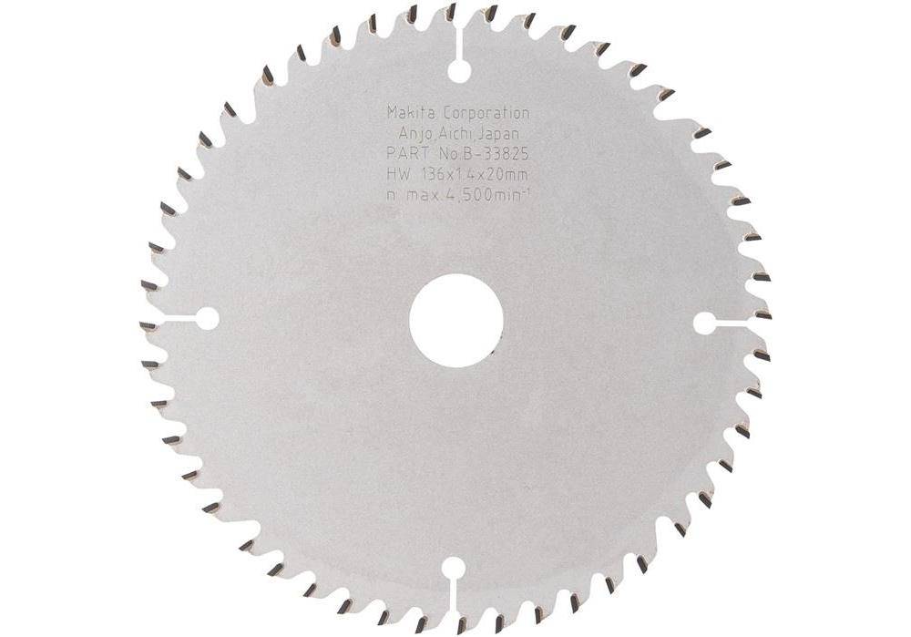 makita Kreissgeblatt B-33825 SPECIALIZED D.136mm Bohrung 20mm 48 Zhne