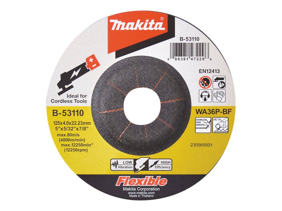 Makita - Schleifteller - für Metall, Edelstahl