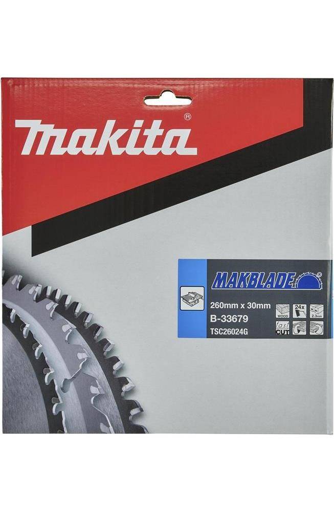 makita Kreissgeblatt B-33679 SPECIALIZED D.260mm Bohrung 30mm 24 Zhne