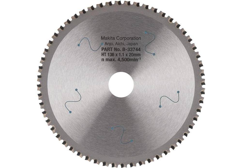 makita Kreissgeblatt B-33744 SPECIALIZED D.136mm Bohrung 20mm 56 Zhne