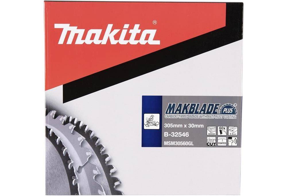 makita Kreissgeblatt B-32546 MAKBLADE+ D.305mm Bohrung 30mm 60 Zhne