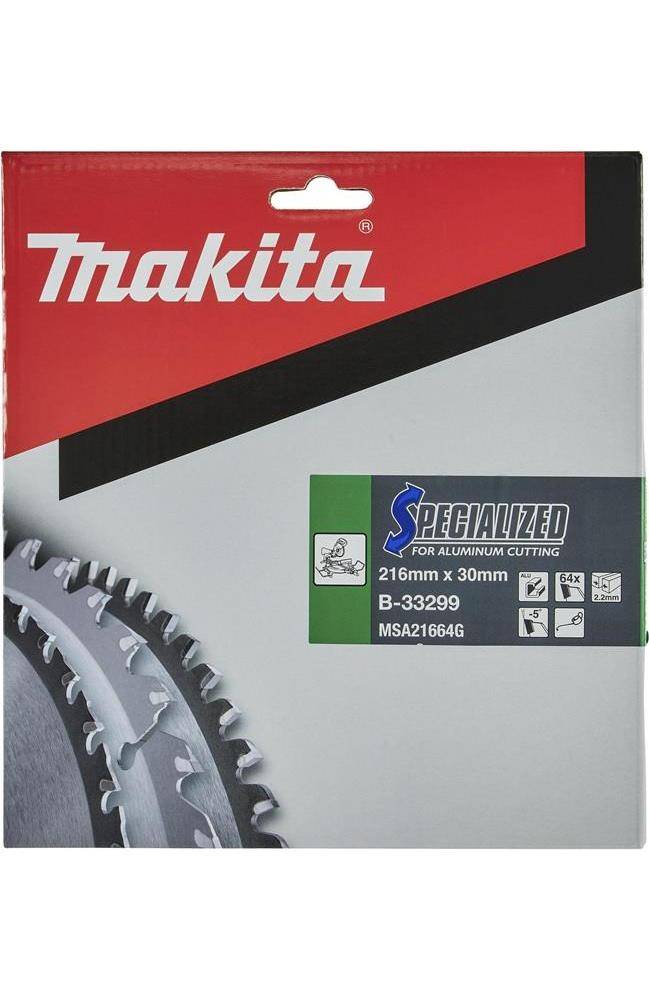 makita Kreissgeblatt B-33299 SPECIALIZED D.216mm Bohrung 30mm 64 Zhne