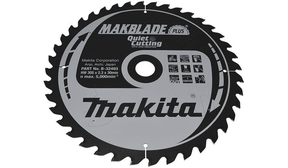 makita Kreissgeblatt B-32493 MAKBLADE+ D.305mm Bohrung 30mm 40 Zhne