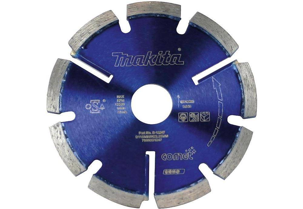 makita Diamantscheibe B-13247 D.115mm Bohrung 22,23mm COMET 6,5 mm