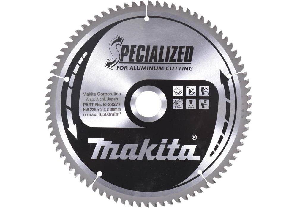 makita Kreissgeblatt B-33277 SPECIALIZED D.235mm Bohrung 30mm 80 Zhne