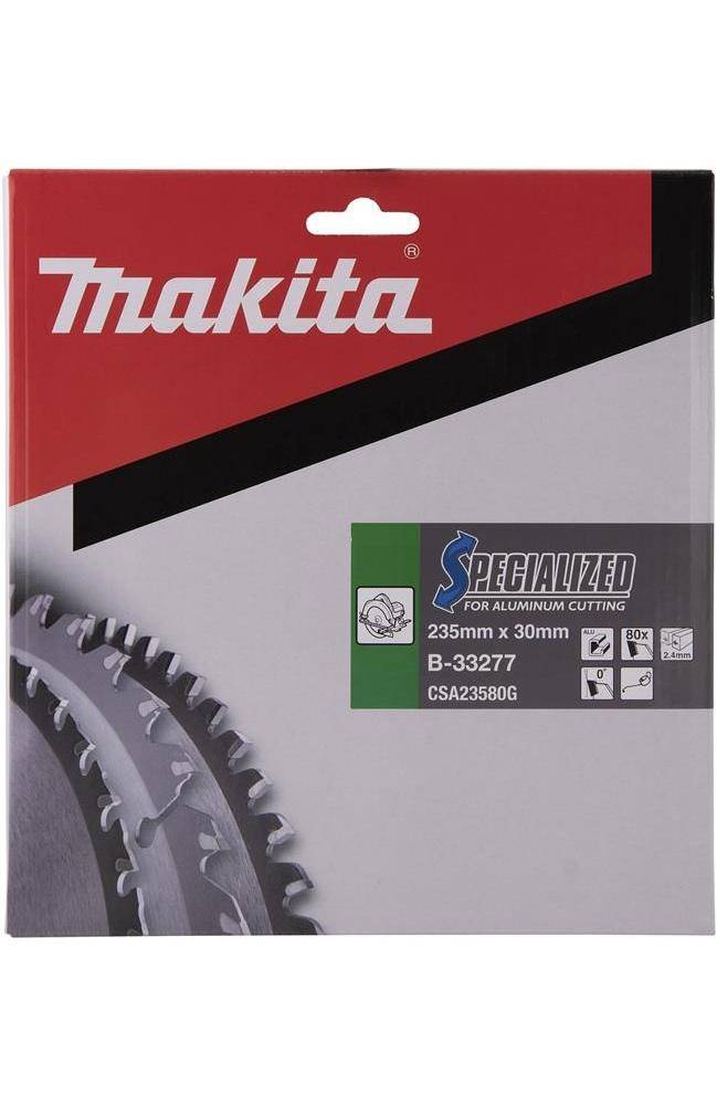 makita Kreissgeblatt B-33277 SPECIALIZED D.235mm Bohrung 30mm 80 Zhne