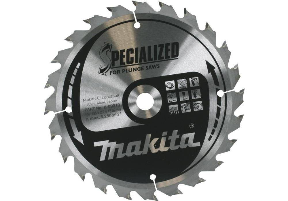 makita Kreissgeblatt B-09313 D.185mm Bohrung 15,88mm HM 24 Zhne
