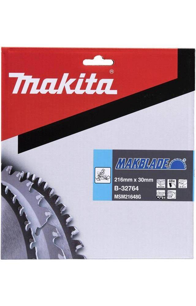 makita Kreissgeblatt B-32764 MAKBLADE D.216mm Bohrung 30mm 48 Zhne