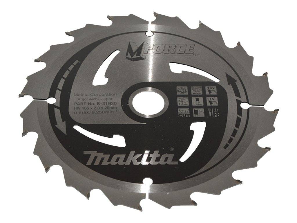 Makita M-Force - Kreissägeblatt - für Holz - 165 mm