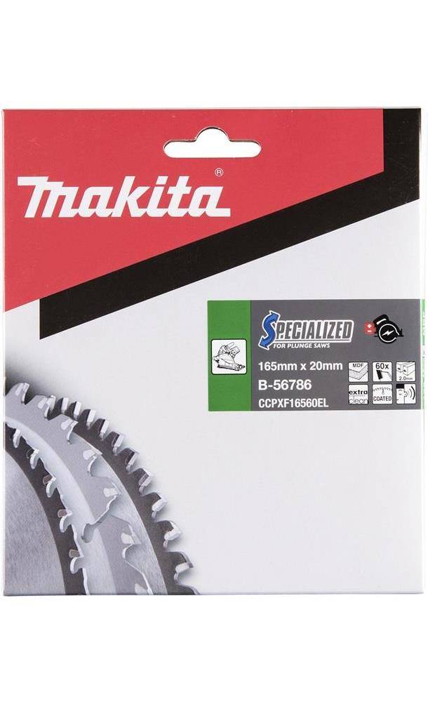 makita Kreissgeblatt B-56786 SPECIALIZED D.165mm Bohrung 20mm 60 Zhne