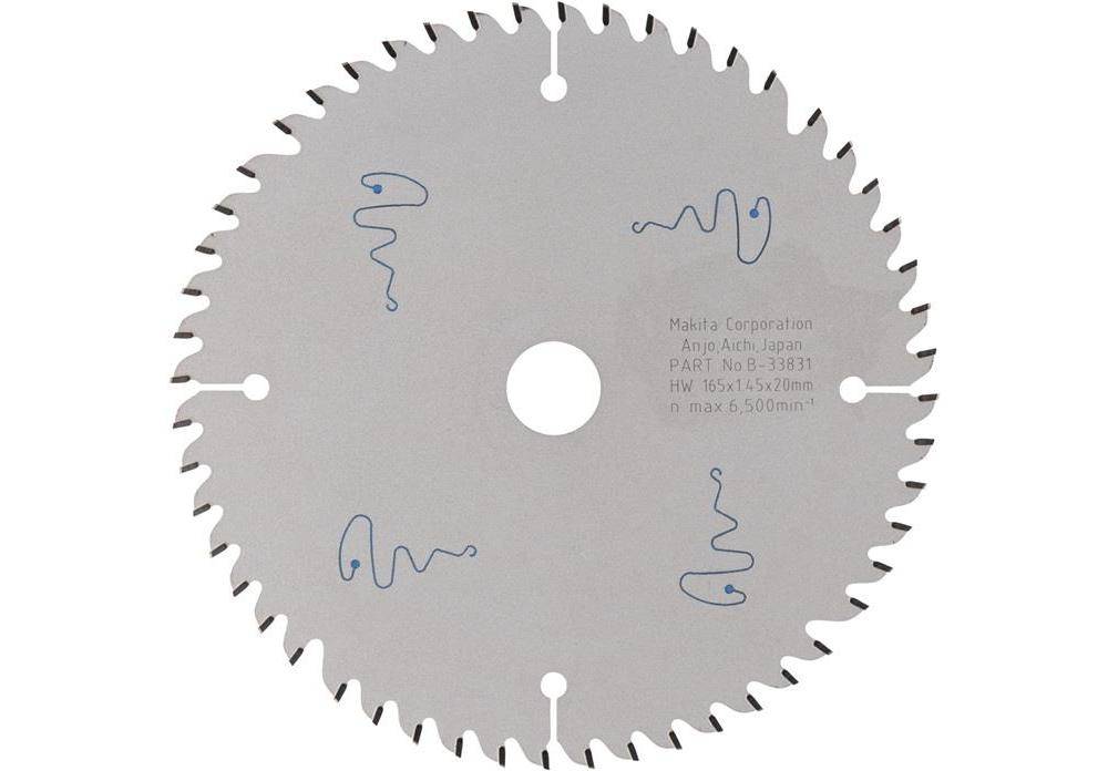 makita Kreissgeblatt B-33831 SPECIALIZED D.165mm Bohrung 20mm 52 Zhne