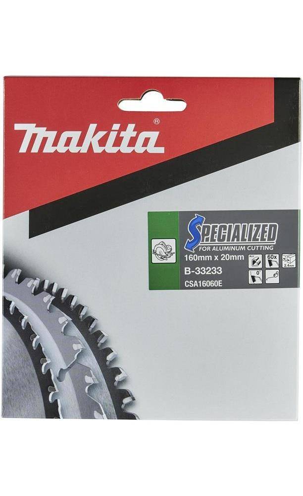 makita Kreissgeblatt B-33233 SPECIALIZED D.160mm Bohrung 20mm 60 Zhne