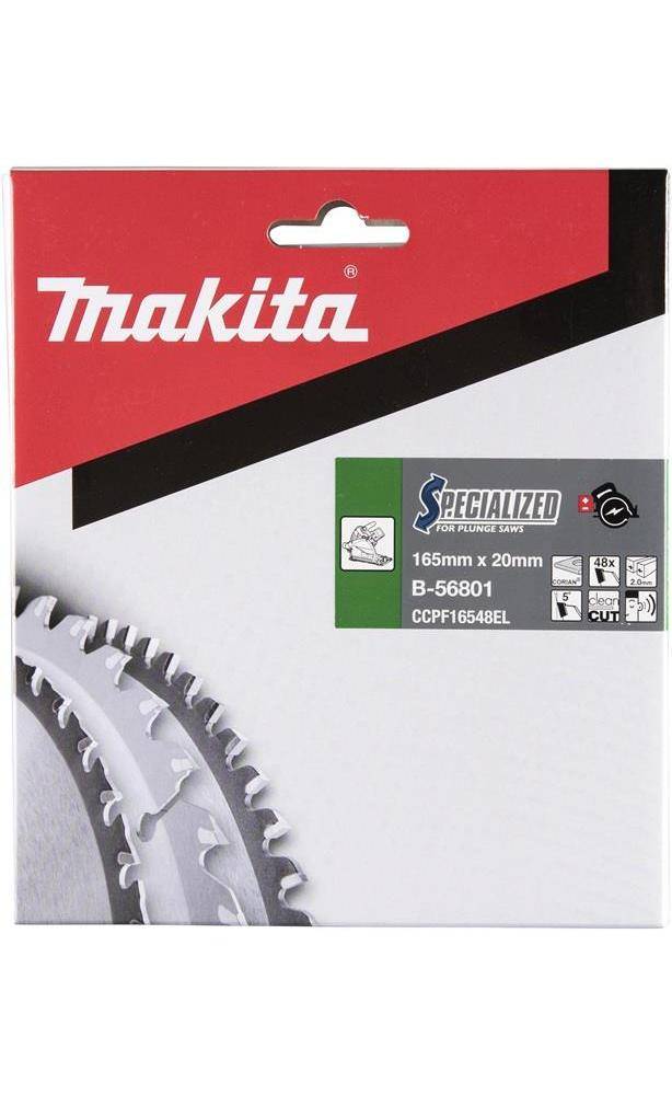 makita Kreissgeblatt B-56801 SPECIALIZED D.165mm Bohrung 20mm 48 Zhne