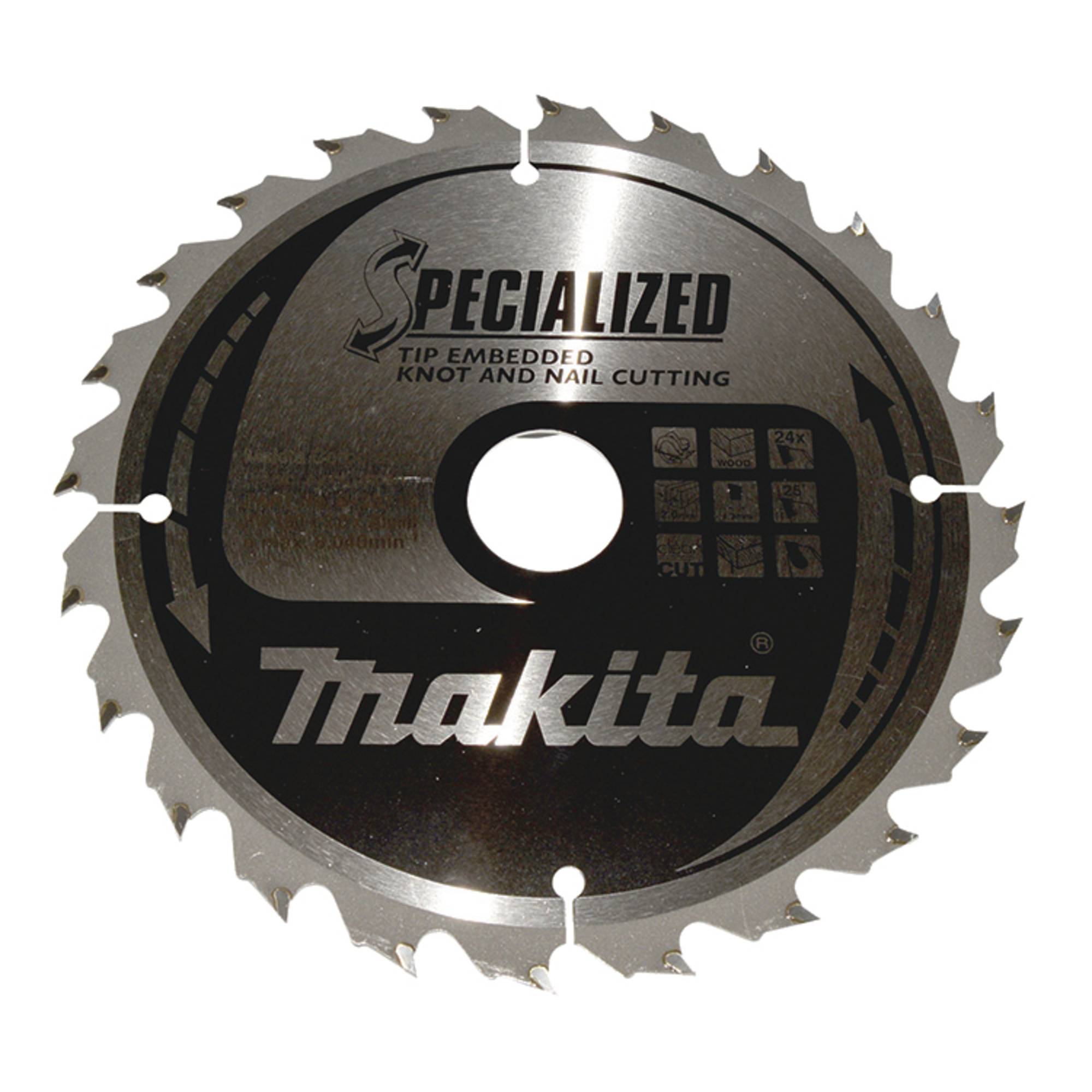 Makita Sägeblatt SPECIALIZED B-33118 190x30x24Z