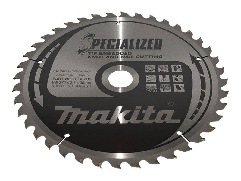 Makita Specialized - Kreissägeblatt - für Holz