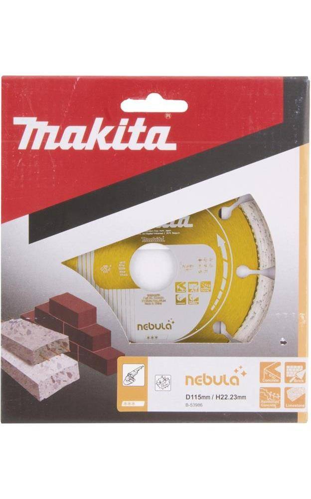makita Diamantscheibe B-53986 D.115mm Bohrung 22,23mm NEBULA