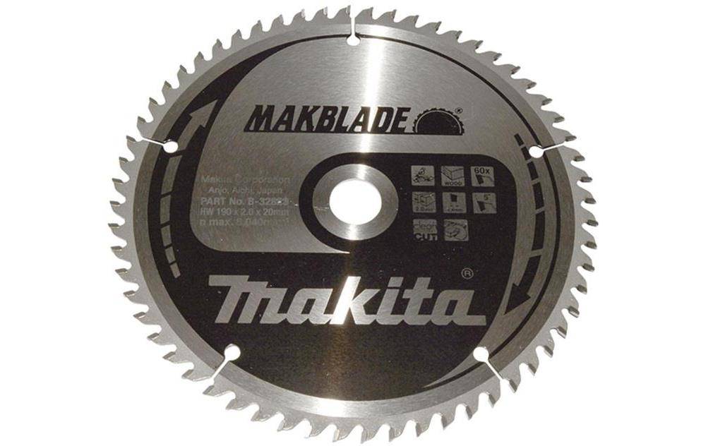 makita Kreissgeblatt B-32823 MAKBLADE D.190mm Bohrung 20mm 60 Zhne