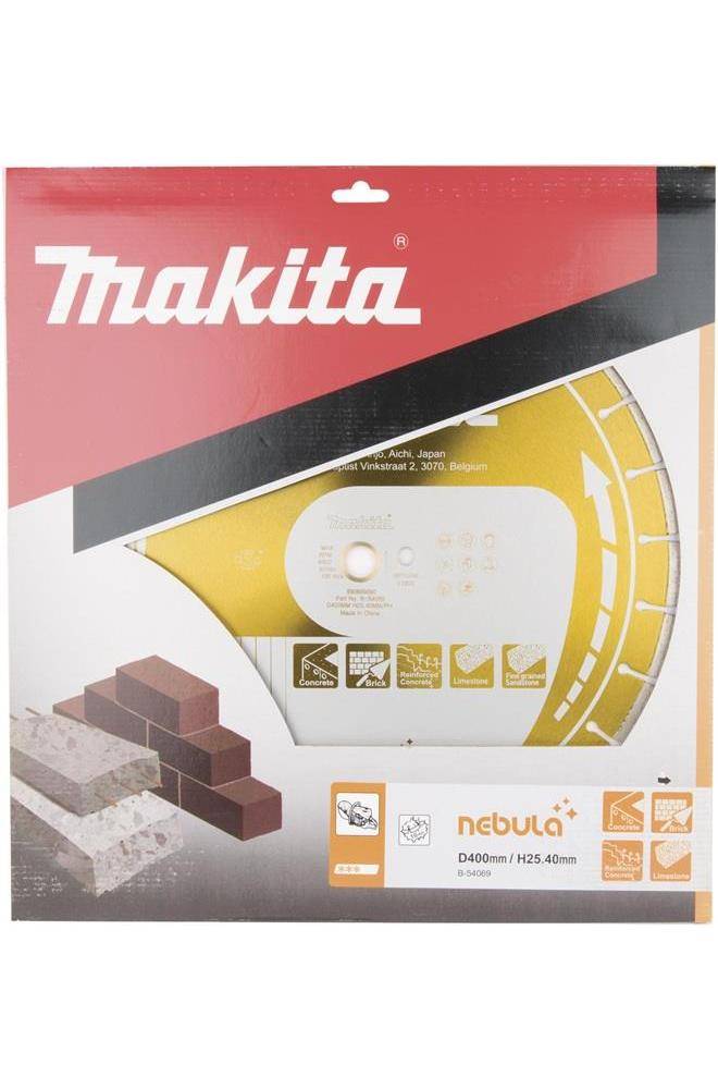 makita Diamantscheibe B-54069 D.400mm Bohrung 25,4mm NEBULA