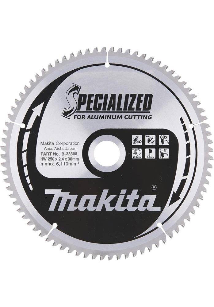 makita Kreissgeblatt B-33308 SPECIALIZED D.250mm Bohrung 30mm 80 Zhne