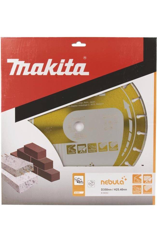 makita Diamantscheibe B-54053 D.350mm Bohrung 25,4mm NEBULA