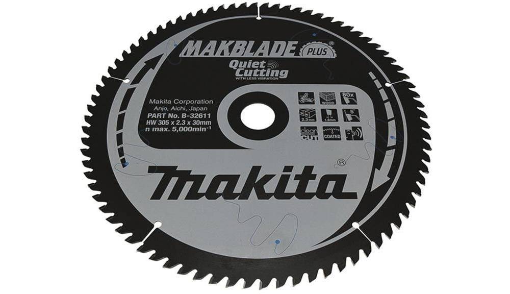 makita Kreissgeblatt B-32611 MAKBLADE+ D.305mm Bohrung 30mm 80 Zhne