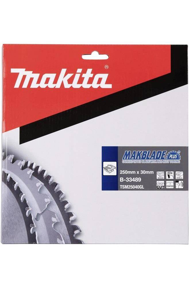 makita Kreissgeblatt B-33489 MAKBLADE+ D.250mm Bohrung 30mm 40 Zhne