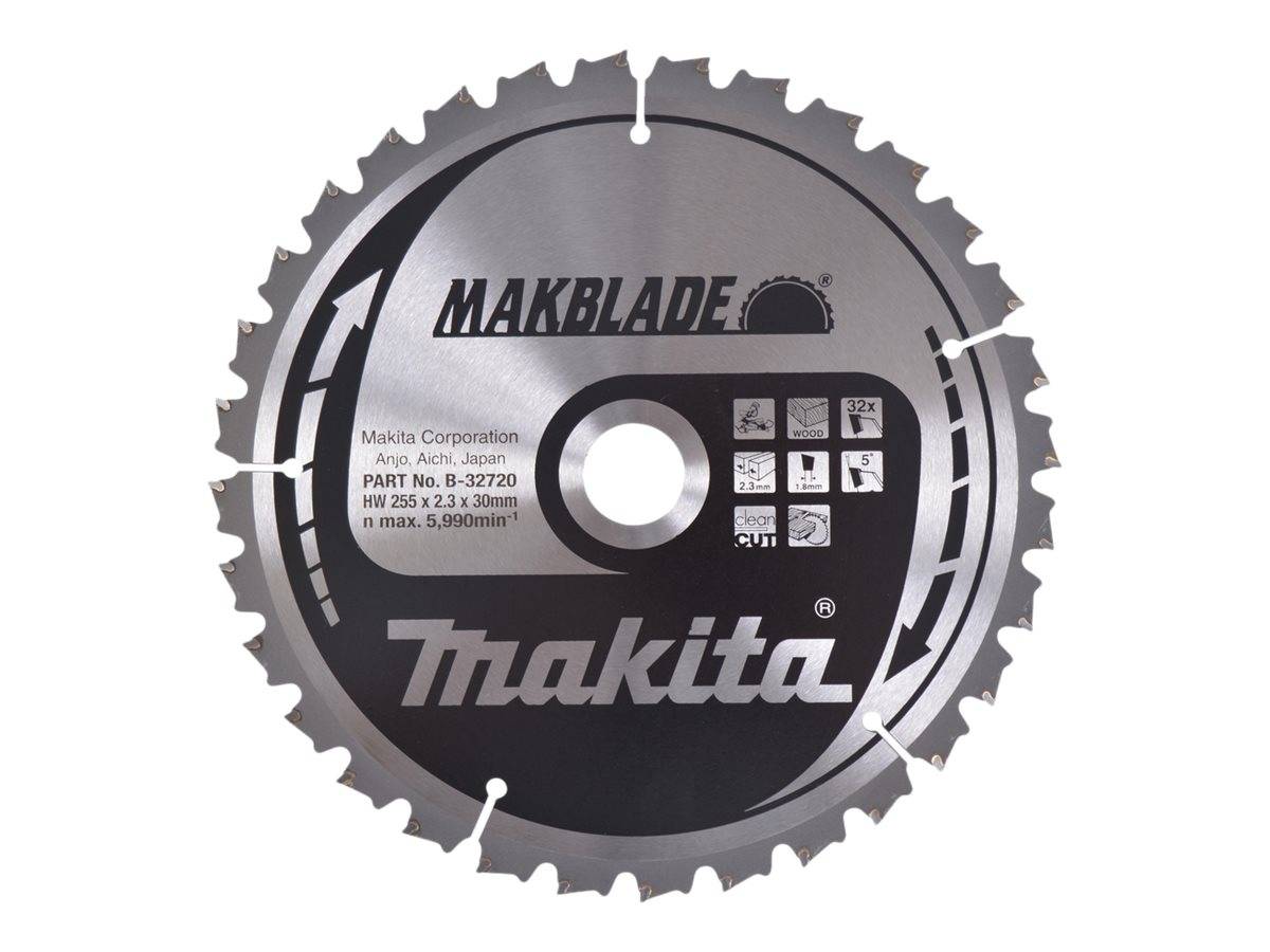 Makita MAKBLADE Sägeb. 255x30x32Z B-32720