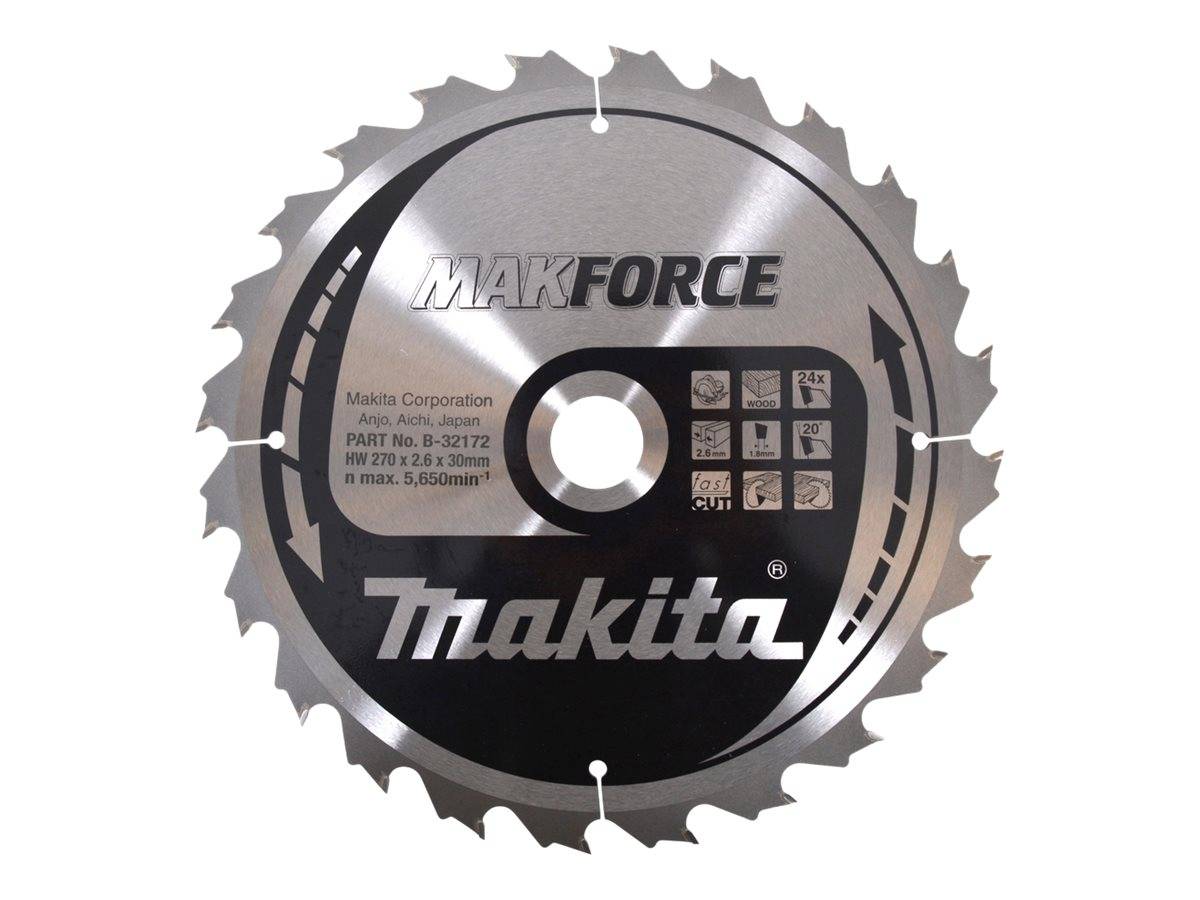 Makita MAKFORCE - Kreissägeblatt - für Holz - 270 mm