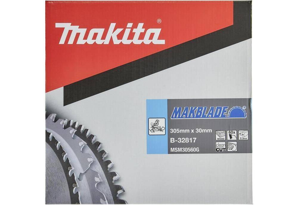 makita Kreissgeblatt B-32817 MAKBLADE D.305mm Bohrung 30mm 60 Zhne