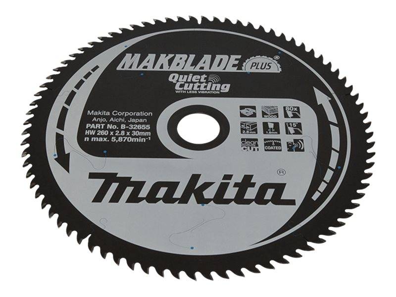 Makita MAKBLADE Plus - Kreissägeblatt - für Holz