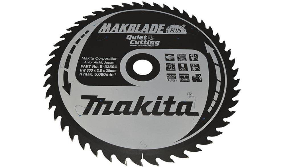 makita Kreissgeblatt B-33504 MAKBLADE+ D.300mm Bohrung 30mm 48 Zhne