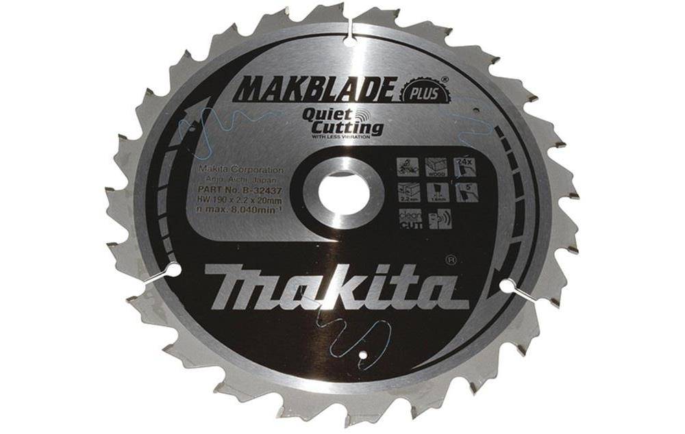 Makita MAKBLADE+ Sägeb. 190x20x24Z B-32437