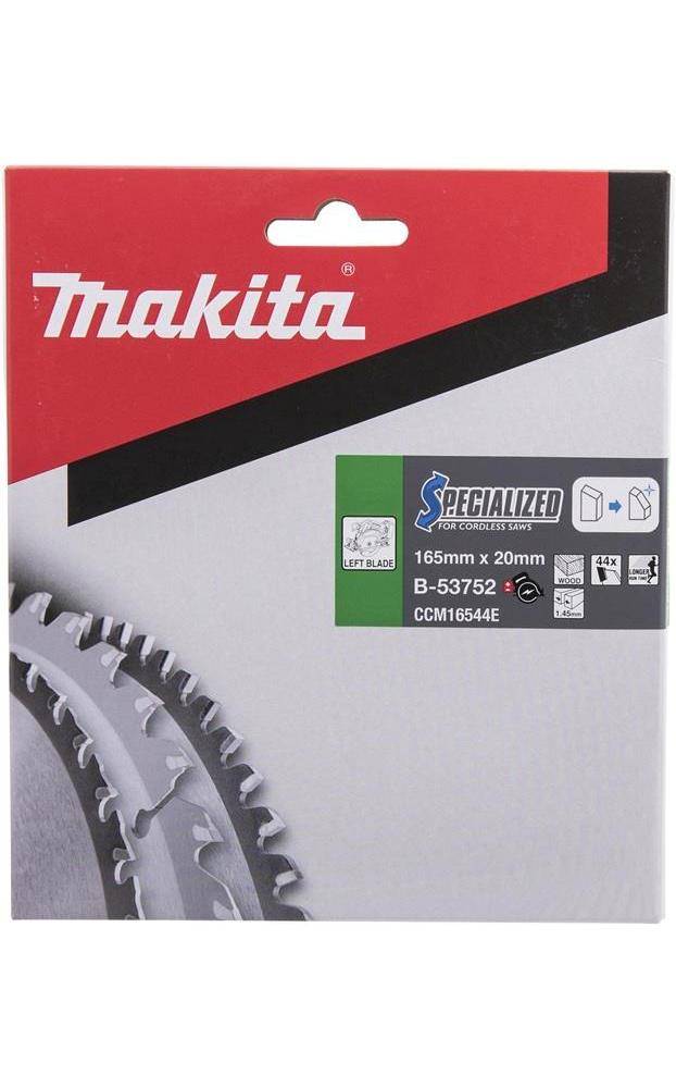 makita Kreissgeblatt B-53752 SPECIALIZED D.165mm Bohrung 20mm 44 Zhne