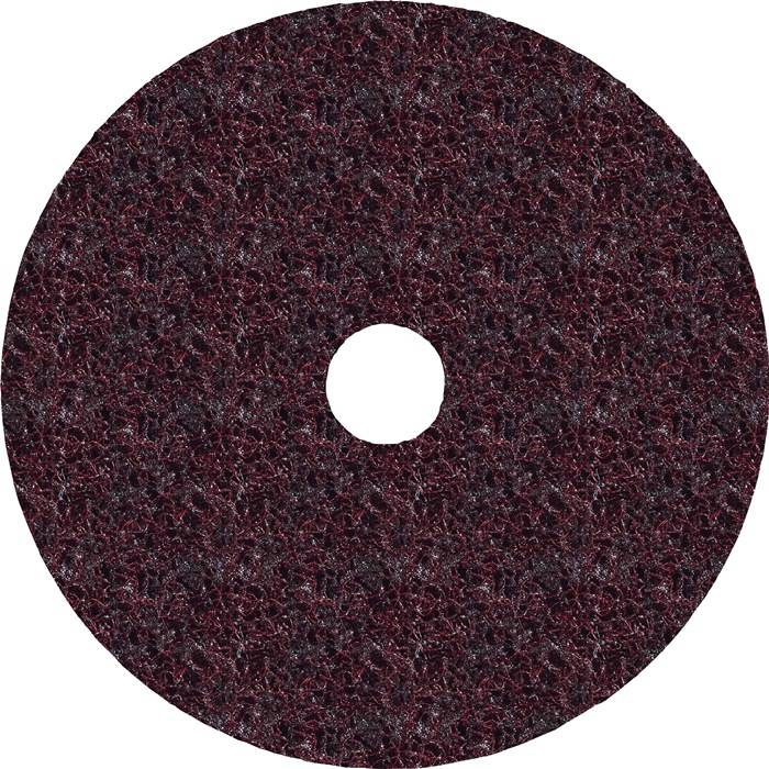 Schleifvliesscheibe Scotch Brite™ SC-DH D.125mm medium rot m.Zentrierung 3M