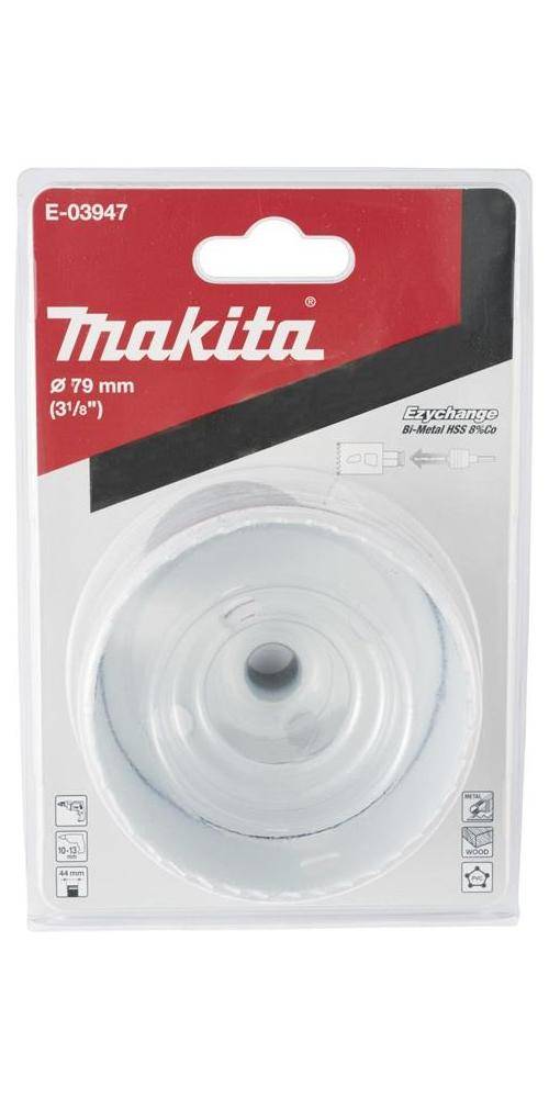 makita Lochsäge E-03947 D.79mm Arbeits-L.44mm HSS-Bi-Metall
