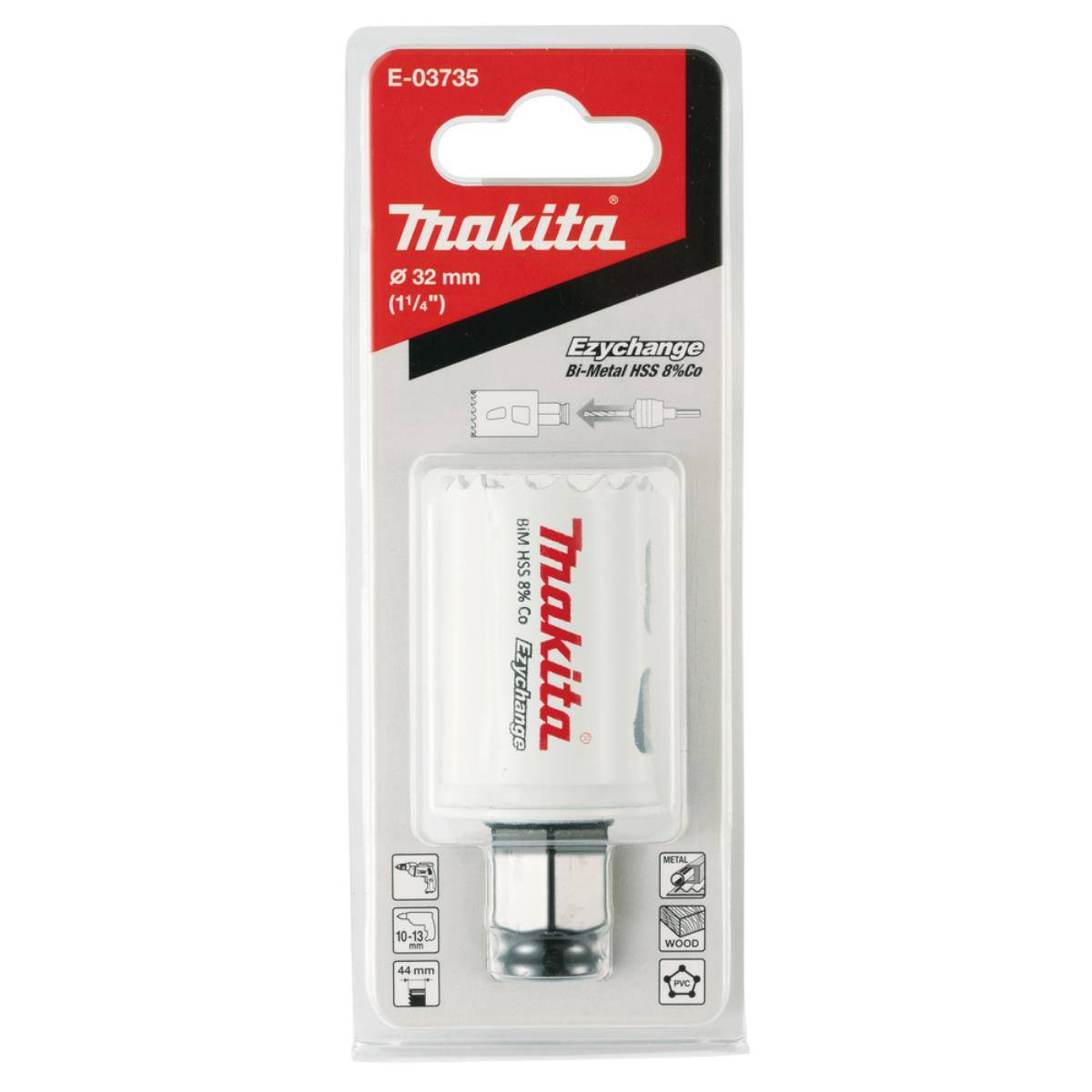 Makita Ezychange Lochsäge 32 mm 32 mm • Ezychange