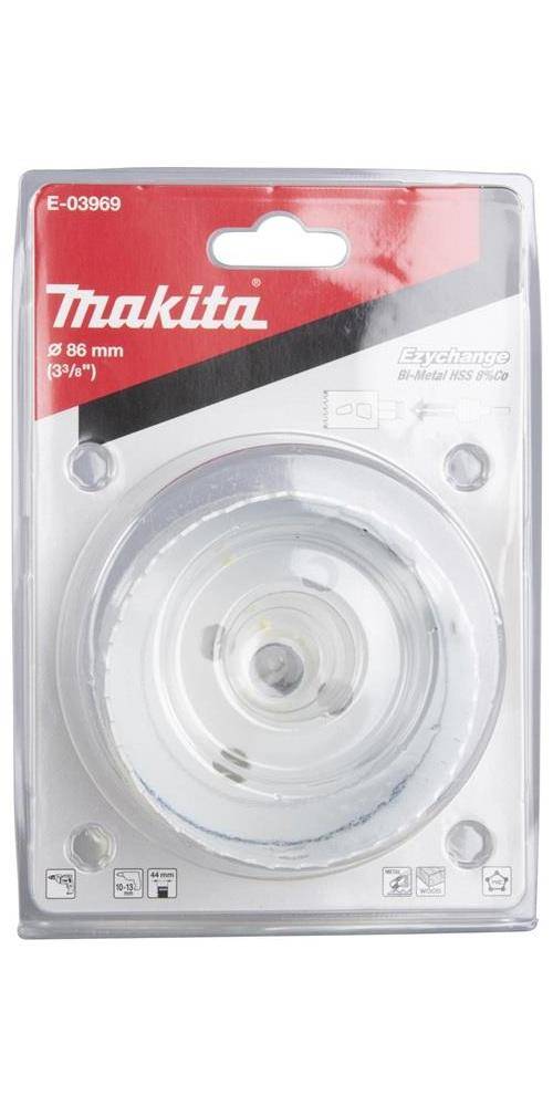 makita Lochsäge E-03969 D.86mm Arbeits-L.44mm HSS-Bi-Metall