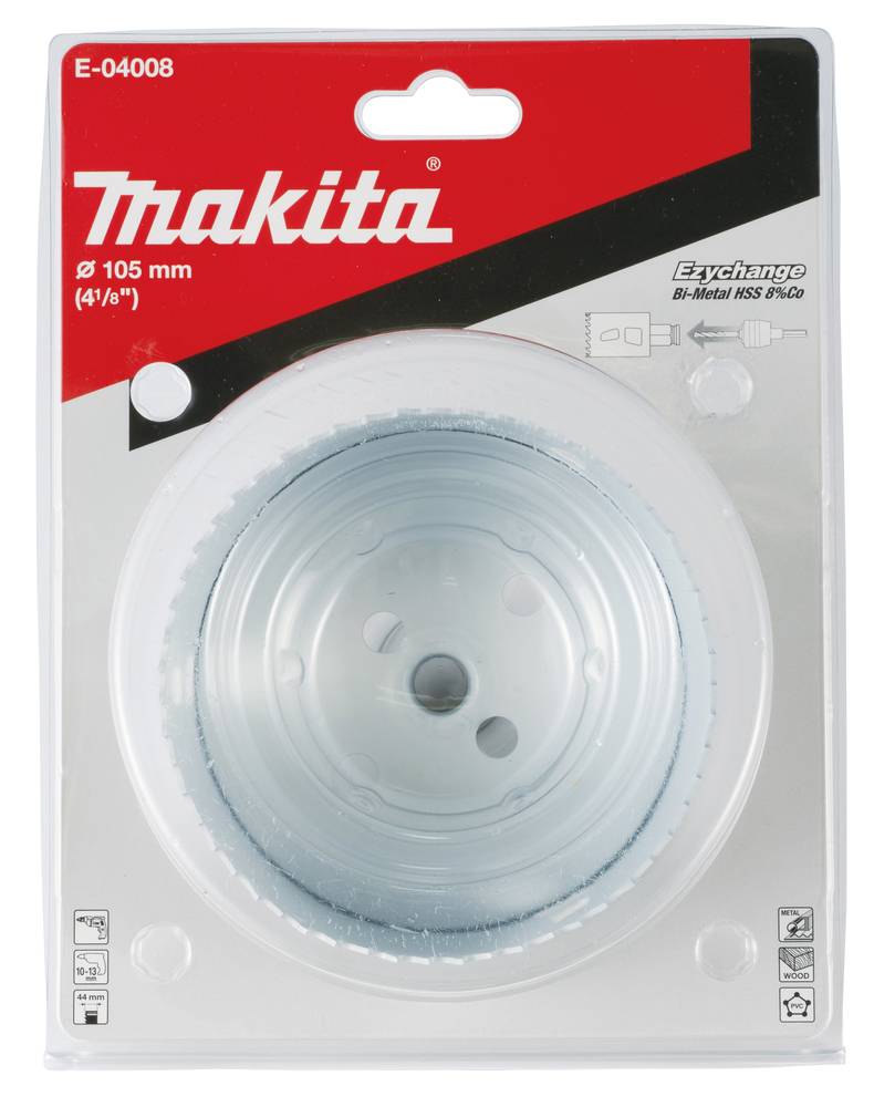 Makita BiM holesaw, 105 mm, Ezychange 105 mm • Ezychange